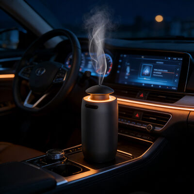 kaufen Intelligenter Auto-Duftöldiffusor 100cbm Abdeckung Vibration Wake Up Technologie online manufacture