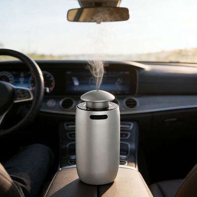 Buy Aluminum Alloy Car Scent Diffuser Precision Engineered Metal Body Auto Aroma Diffuser online manufacture