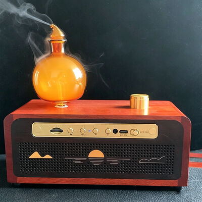 Buy Cold-air Diffusion Luxurious Wood Aroma Diffuser with Hi-Fi Audio for Home and Business Gifts online manufacture