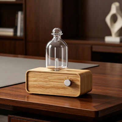 comprare Diffusore di aromi in legno da 2600 mAh ad alta capacità con design minimalista retrò e diffusione ad aria fredda per ufficio fabbricazione online