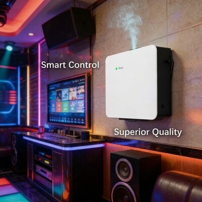 Купить Настенный диффузор эфирных масел 2000 куб.м. объемом 500 мл с Bluetooth / Wi-Fi Производство в сети