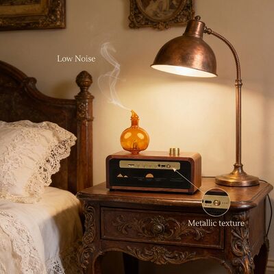 Buy 8W Aroma Home Essential Oil Diffuser With Music Function Aromatherapy Diffuser online manufacture