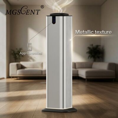 खरीदें वाणिज्यिक उपयोग के लिए 800 मिलीलीटर तेल क्षमता के साथ 25000m³ कवरेज वाईफाई ब्लूटूथ 4G कनेक्शन स्मार्ट अरोमा डिफ्यूज़र ऑनलाइन निर्माण