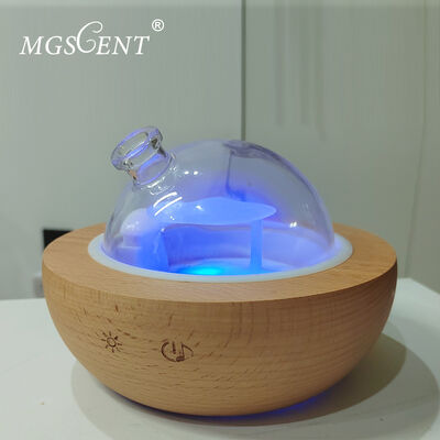 buy 12W Wood Bluetooth Music Eco Friendly Multi Functional Aroma Diffuser and Fragrance Machine for Office and Home online manufacture
