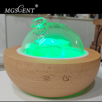 Kopen Eco-vriendelijke luxe thuisgeurdiffuser met Bluetooth-muziek en 7-kleurig RGB-licht voor aromatherapie online vervaardiging