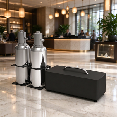 satın almak Two-Fluid Atomization Bluetooth Control Aroma Diffuser Machine with 8000cbm Coverage for Commercial Scent Diffuser Çevrimiçi üretim