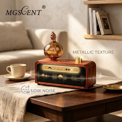 Luxury Cold-air Diffusion Aroma Diffuser with 10000 Hours Service Life and Hand-Polished Solid Wood Design