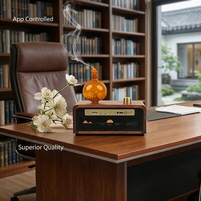 Intelligent Intermittent Mist Home Aroma Diffuser With Bluetooth Audio