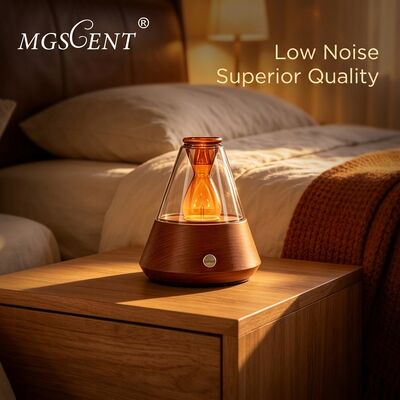 Stylish Wood Aroma Diffuser with Cold-air Diffusion and 8000 Hours Service Life for Customizable Aromatherapy