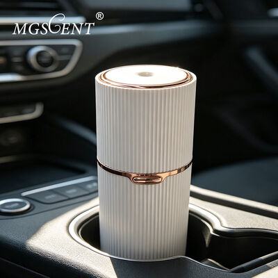 7 Color Ambient Light Car Aroma Diffuser with 4000mAh Battery and USB Type-C for Essential Oils