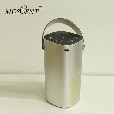 Two-Fluid Atomization Car Aroma Diffuser with 2000mAh Battery and Multi-Level Adjustment for Automotive Essential Oils